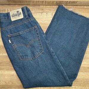Levis Silver Tab Denim Jeans Boys 18‎ Reg 29x31 Stay Loose Straight Actual 30x25